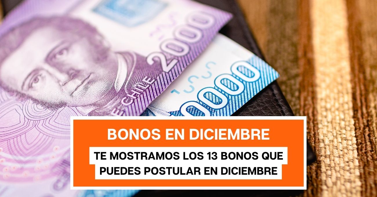 Bonos diciembre: Cuáles se pueden cobrar y sus requisitos