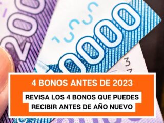 4 Bonos que puedes recibir antes de Año Nuevo