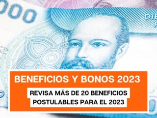 Llegó 2023: Más de 20 bonos y beneficios para postular
