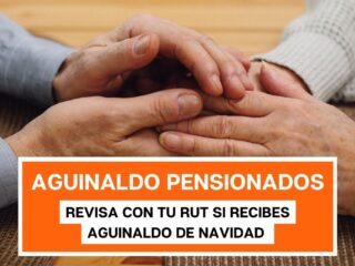 Revisa con tu RUT la fecha de pago: Aguinaldo de Navidad para pensionados