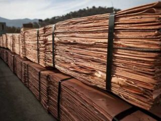 Inventarios de la minería retroceden ante baja en productos de cobre