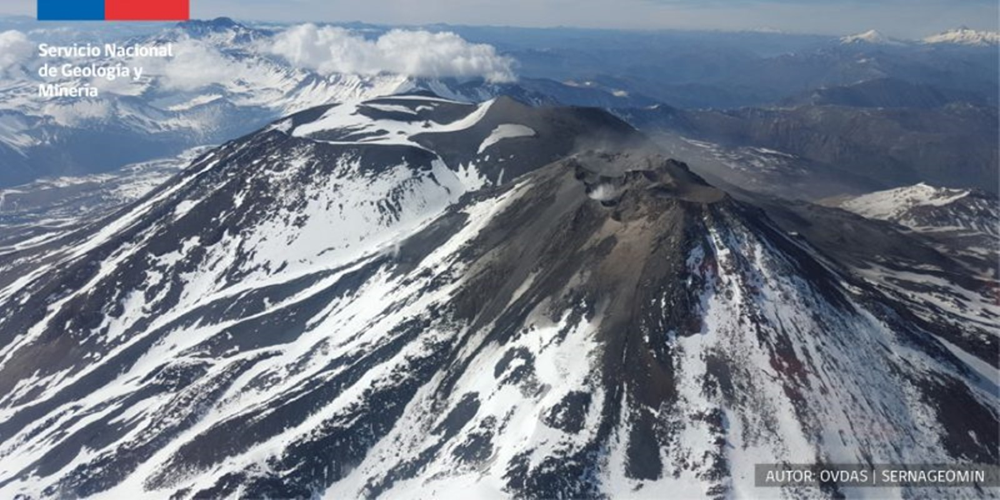 Sernageomin baja a alerta verde Complejo Volcánico Nevados del Chillán