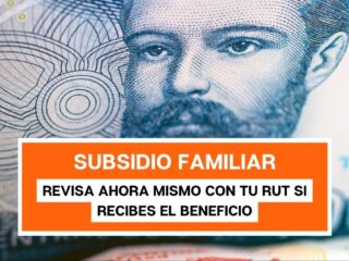 Subsidio Familiar: Revisa con tu RUT la fecha de pago