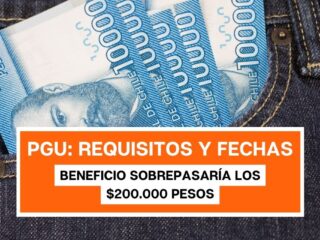 PGU: Beneficio llegaría hasta los $206.173