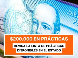 Sueldos de hasta $200 mil: ¿Qué prácticas profesionales y técnicas ofrece el Estado?