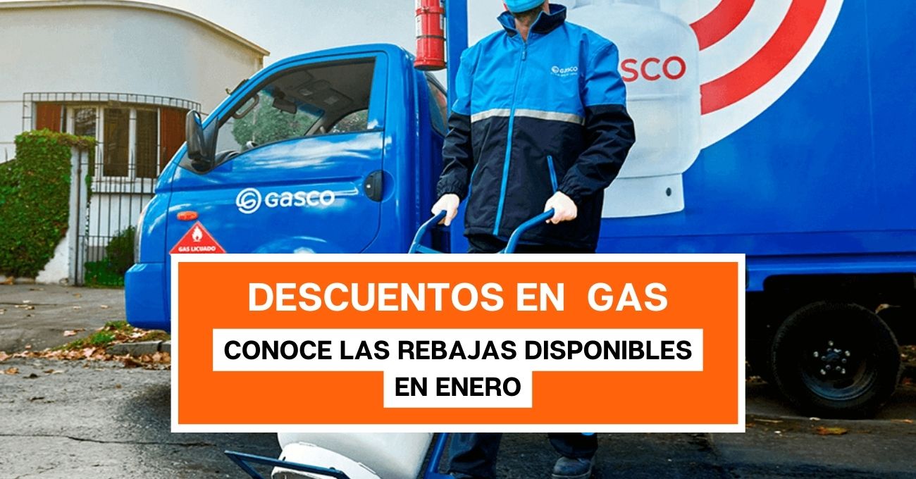 Descuentos en la compra de gas: Conoce las rebajas disponibles en enero