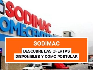 ¿Quieres trabajar en Sodimac? Descubre las ofertas disponibles y cómo postular a ellas