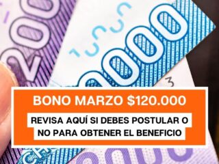 Bono Marzo 2023 $120.000: ¿Hay que postular para recibir el beneficio?