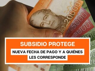 Esta es la nueva fecha de pago del Subsidio Protege para enero: a quiénes les corresponde
