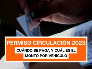 Permiso de Circulación 2023: cuándo se paga y cuál es el monto por vehículo