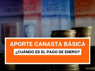 Aporte Canasta Básica: ¿Cuándo es el pago de enero?