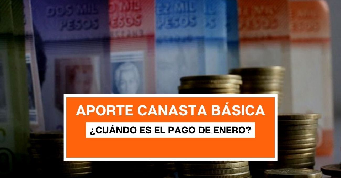 Aporte Canasta Básica: ¿Cuándo es el pago de enero?