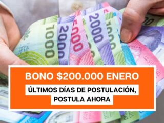 Últimos días para postular a los $200.000 : ¿Cómo solicitar el Beneficio?