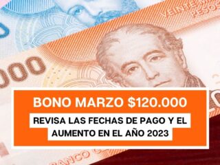 Bono Marzo 2023: ¿Cuándo comenzaría a pagarse los $120.000?