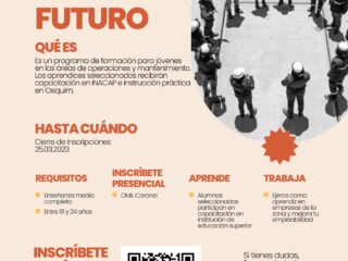 OXIQUIM abre postulaciones para su programa Aprendices 2023 en Coronel