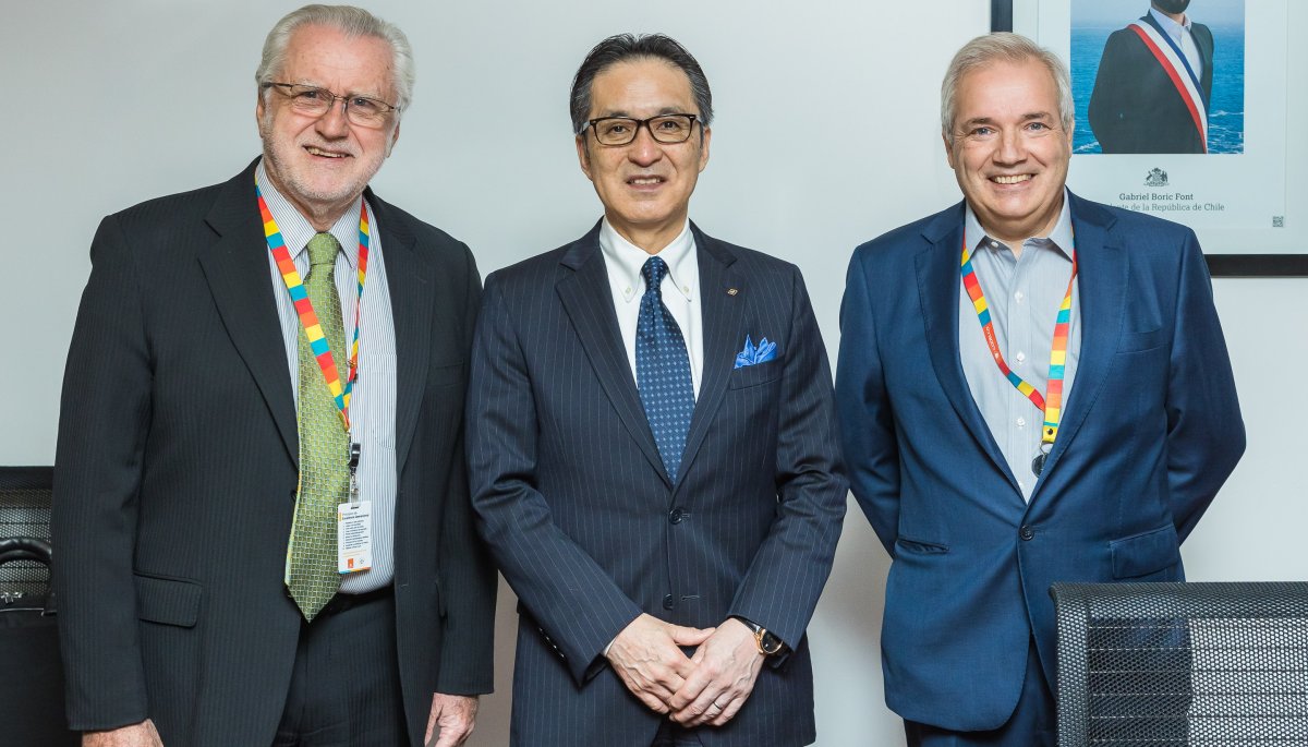 Codelco se reunió con principales ejecutivos de la compañía japonesa Marubeni