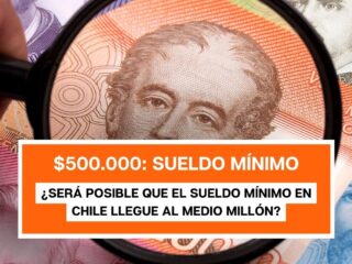 $500.000 fue la solicitud de sueldo mínimo por parte de la CUT