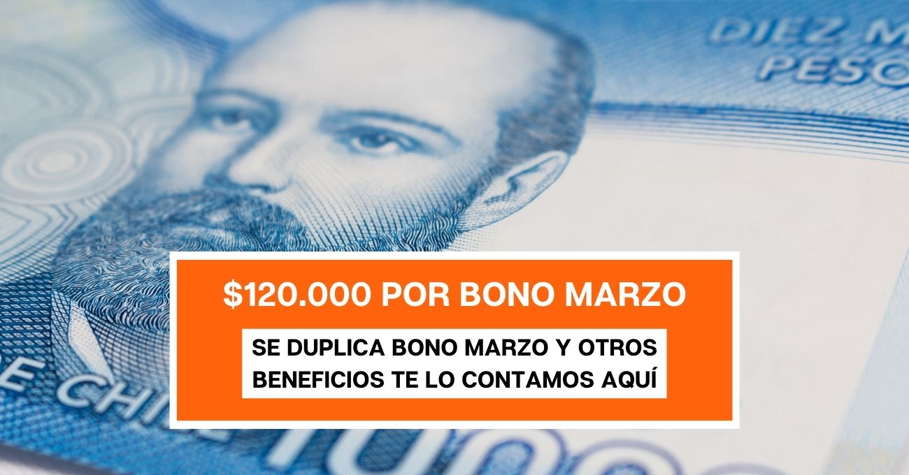 Ahora hasta $120.000: Congreso aprueba duplicar bono marzo