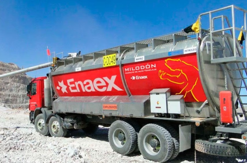 Enaex cerró el 2022 con alza en sus ganancias ante fuerte aumento en el precio del amoníaco