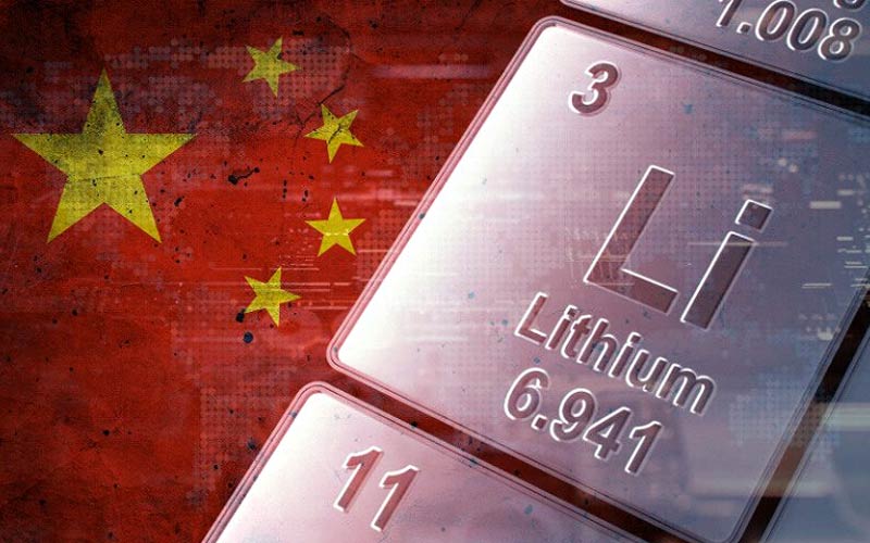 China cierra producción de una décima parte del suministro mundial de litio