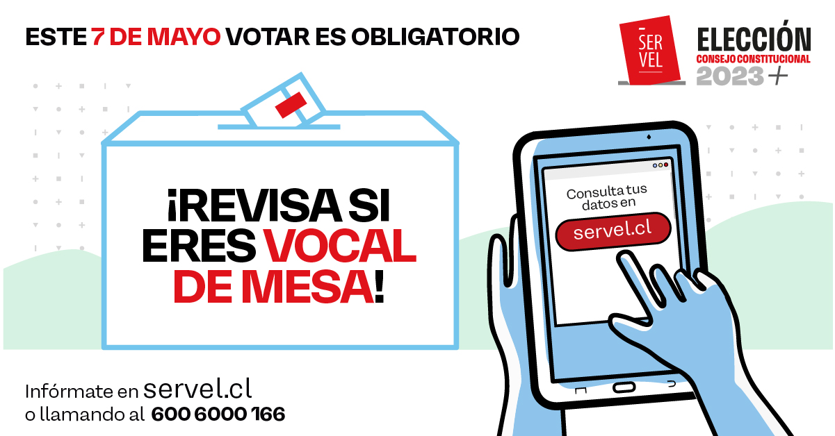 ¿Dónde debo votar?: Revisa con tu RUT en la página de Servel