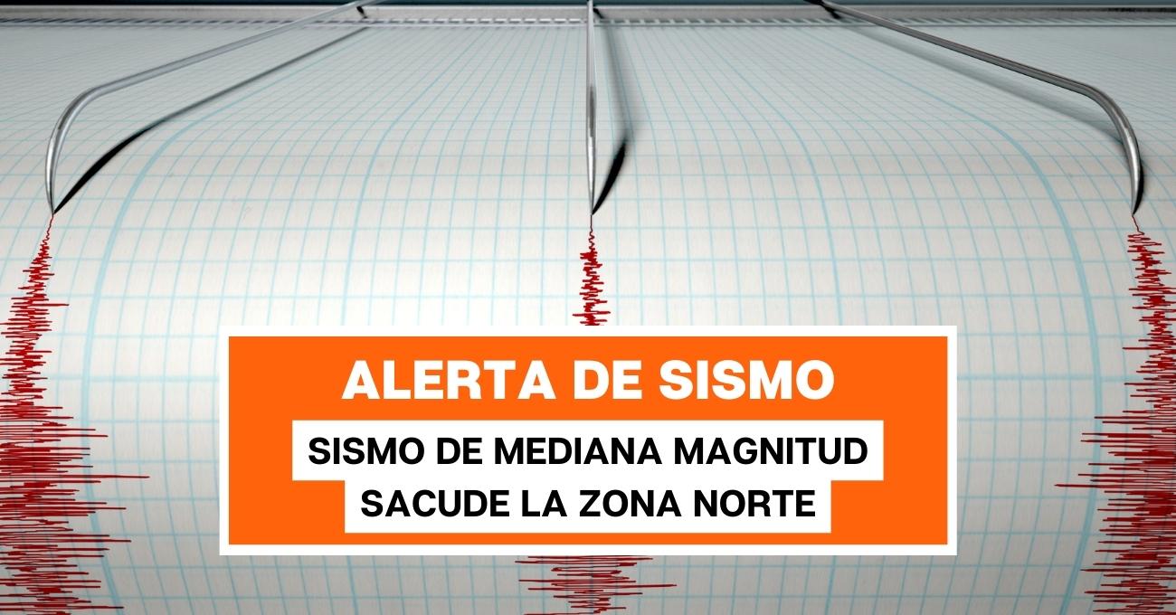 Sismo de magnitud 4,5 sacude la región de Tarapacá