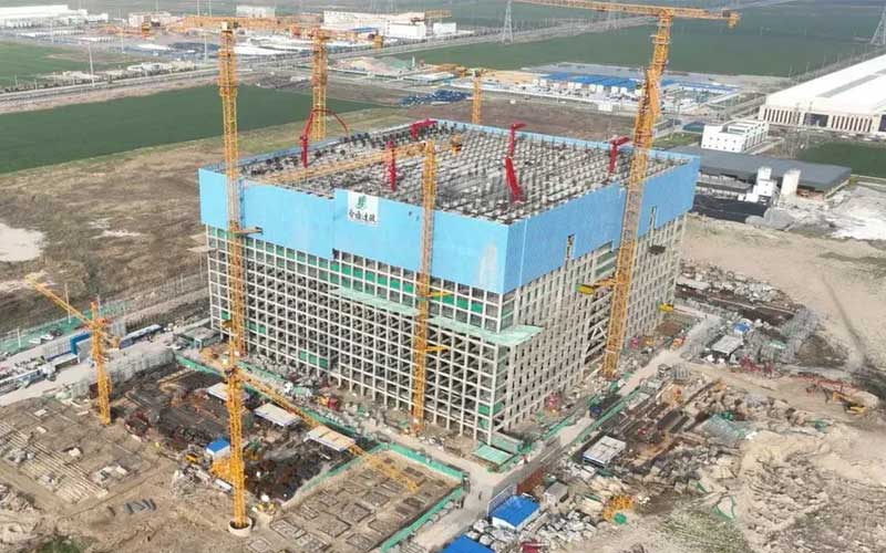 Dos enormes baterías de gravedad están a punto de concluirse en EE.UU. y China