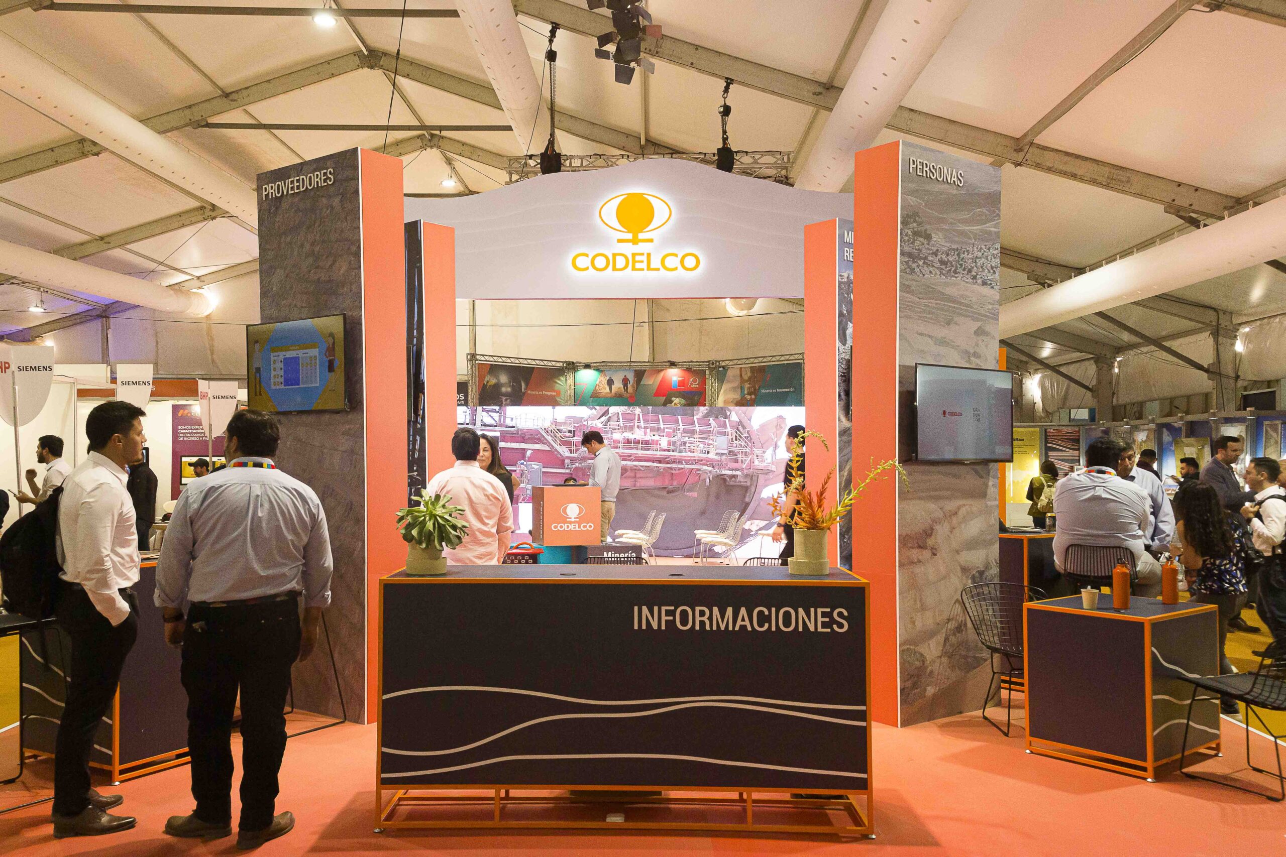 Cerca de 3.500 visitantes interactuaron con Codelco en Expomin 2023