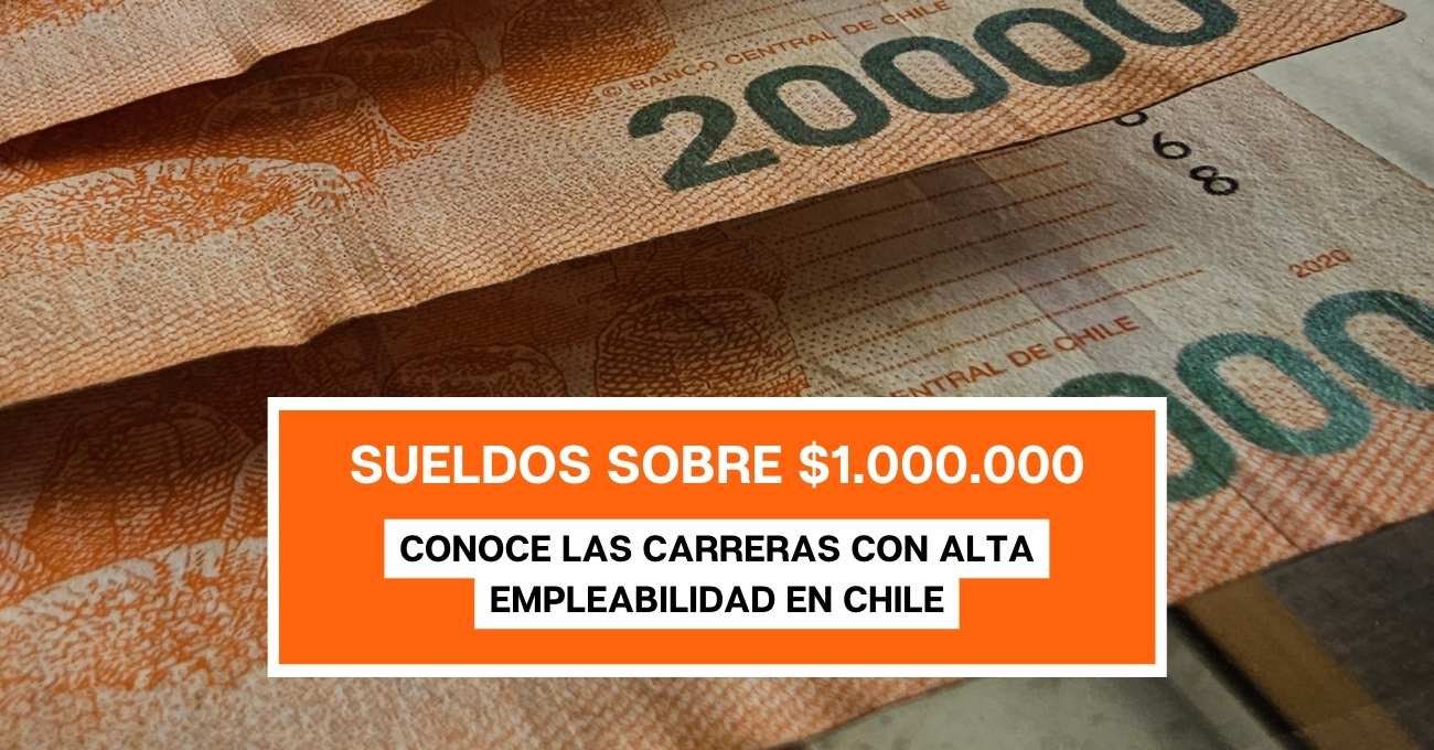 Conoce las carreras cortas con sueldos que superan el $1.000.000