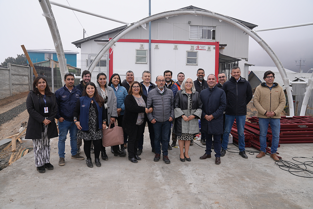 Trabajadores de Collahuasi inauguran nuevas instalaciones de Escuela San Antonio de Tomé tras resultar destruida por los incendios forestales