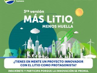 SQM lanza la tercera versión de su convocatoria de innovación abierta Más Litio, Menos Huella