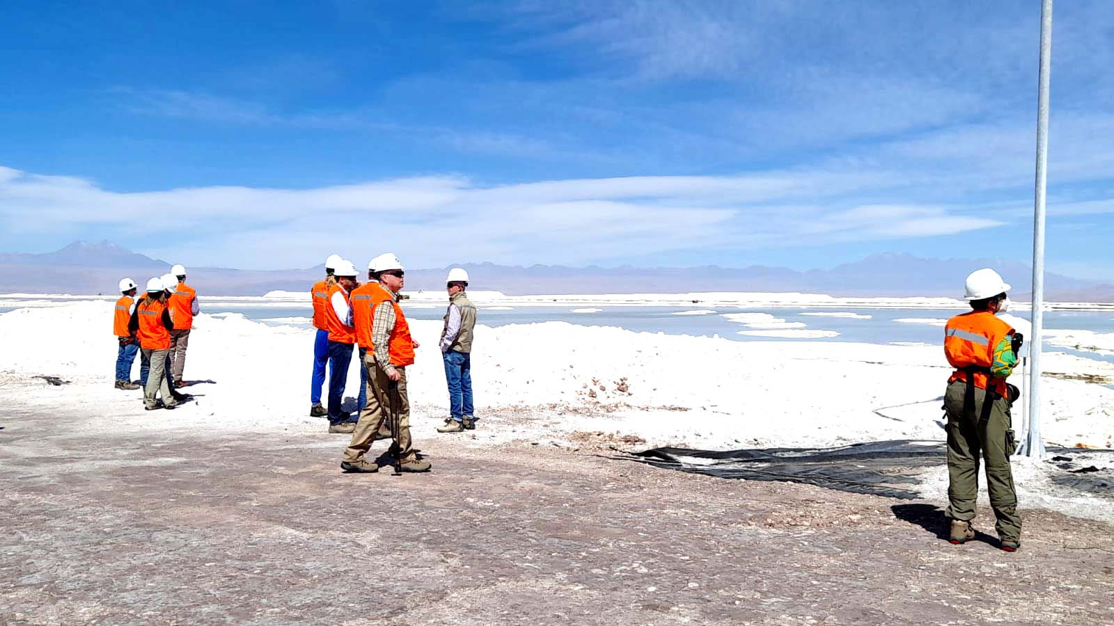 SQM ha recibido a más de 180 visitantes en su faena del Salar de Atacama durante 2023