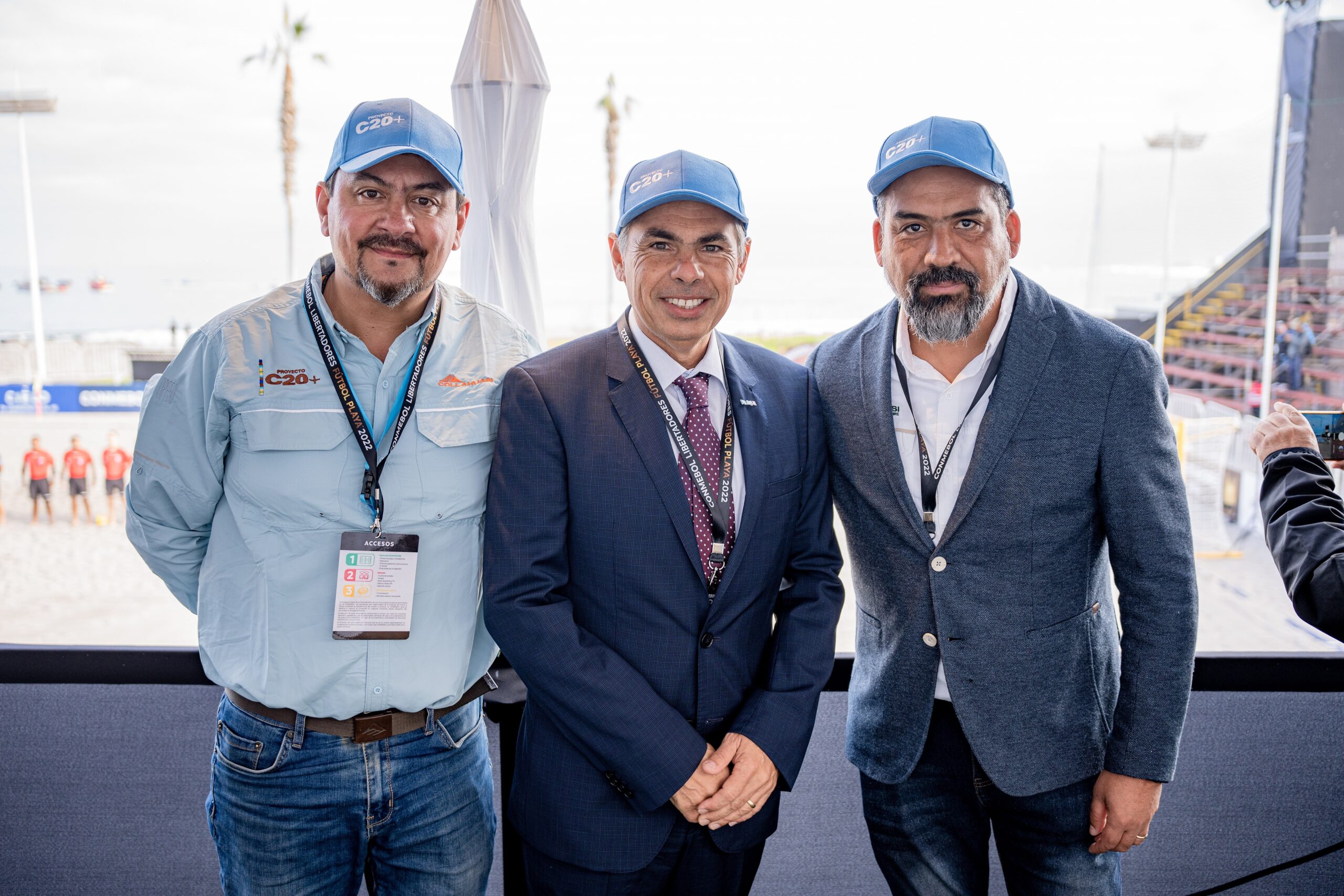 Collahuasi y Proyecto C20+ apoyan Copa Conmebol Libertadores de Fútbol Playa en Iquique