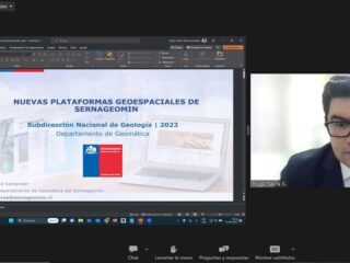 Sernageomin presenta nuevas herramientas que contribuyen al conocimiento geocientífico del país