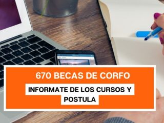 Corfo habilita más de 670 becas: ¿A qué cursos puedo postular?