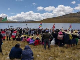 Rechazan amenaza de actividad minera en Lagunas del Alto Perú