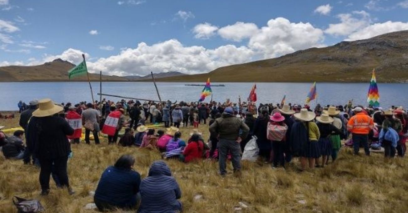 Rechazan amenaza de actividad minera en Lagunas del Alto Perú
