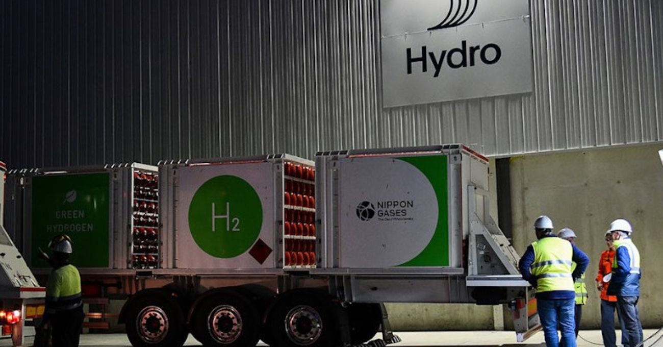 Norsk Hydro produce el primer aluminio del mundo utilizando hidrógeno verde