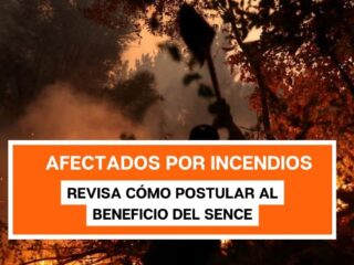 Subsidio para afectados por incendios: revisa cómo postular al beneficio del SENCE