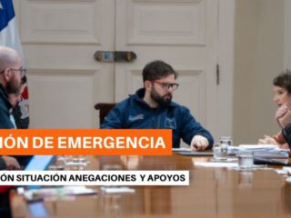 Presidente Boric ante sistema frontal: "Ojalá que las energías se centren en enfrentar la emergencia y no en tratar de sacar provecho de ésta"