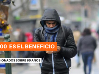 Bono Invierno $60.000 pago extraordinario a quién beneficia