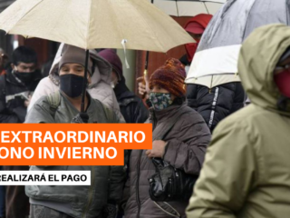 ¿Cómo se realizará el pago extraordinario del Bono Invierno? Así se entregarán los $60 mil pesos del beneficio