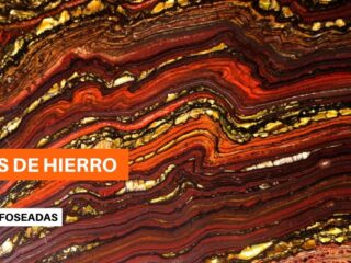 Evidencias de formaciones de hierro en bandas testimonian la geología terrestre