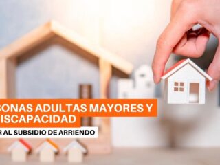 Abiertas las postulaciones al subsidio de arriendo de vivienda para adultos mayores y personas con discapacidad
