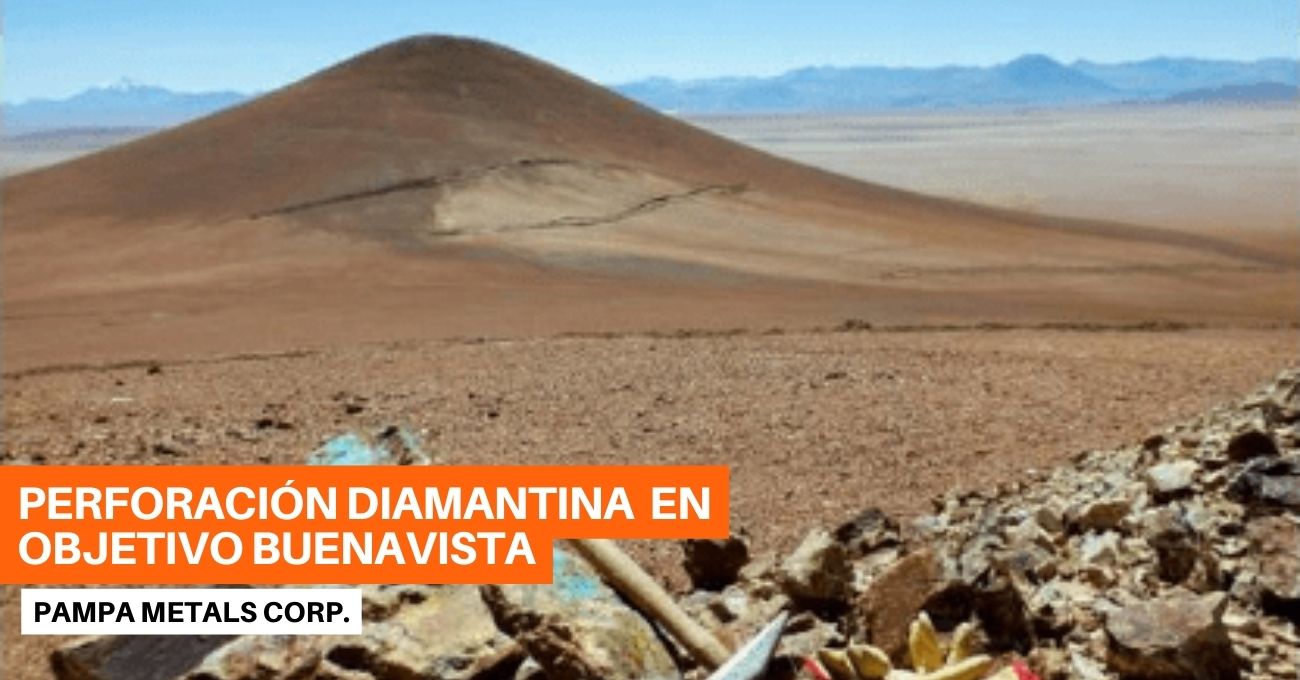 Pampa Metals informa resultados de ensayo de Buenavista Target Drilling, Chile