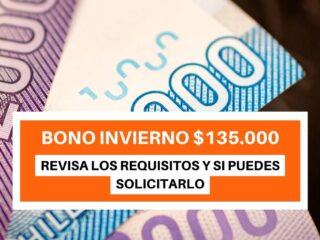 $135.000 por Bono Invierno: Requisitos y más detalles del beneficio