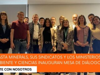 Antofagasta Minerals, sus sindicatos y los Ministerios de Medio Ambiente y ciencias inauguran Mesa de Diálogo