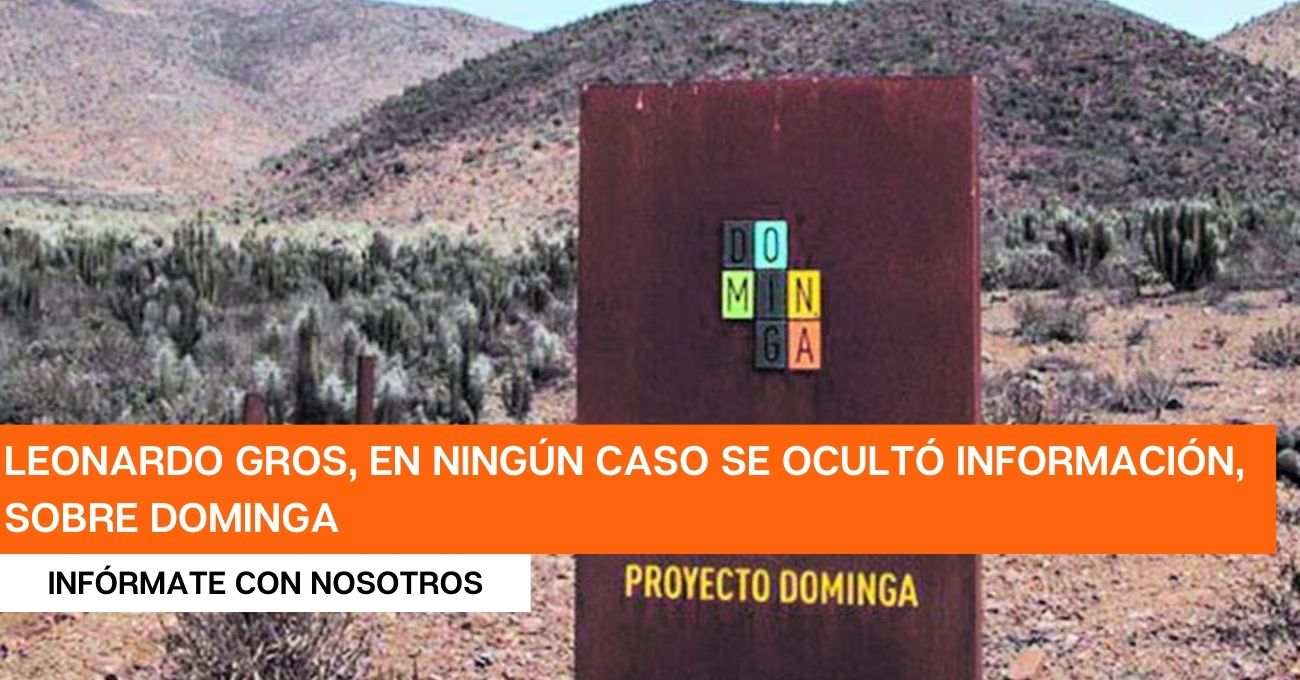 Ministerio de Medio Ambiente responde a dueña de proyecto Dominga y niega ocultamiento de información