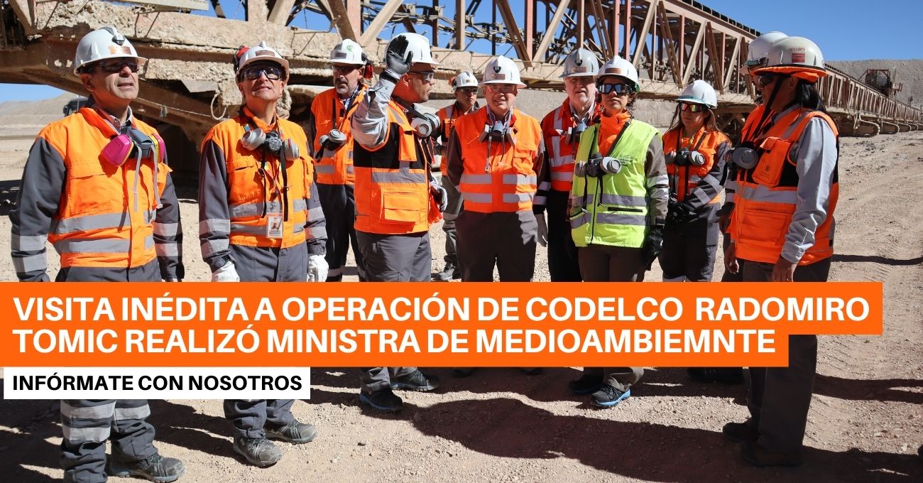 En visita inédita, ministra de Medio Ambiente conoce los planes y proyectos de desarrollo sustentable de Codelco en el Distrito Norte