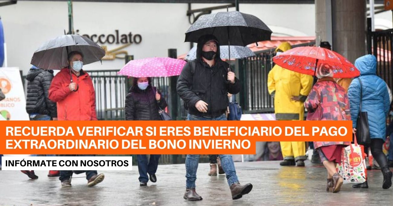 ¿Quiénes reciben los $60 mil en julio correspondiente al Pago extraordinario del Bono Invierno?